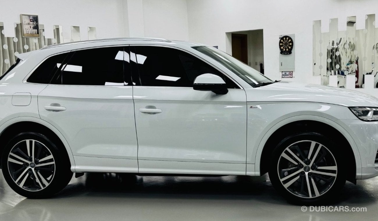 Audi Q5 45 TFSI Quattro GCC .. S line .. Original Paint .. Warranty .. Perfect Condition .. Top Range