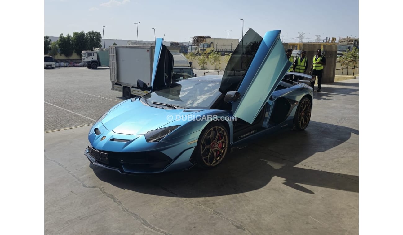 لامبورغيني أفينتادور 2021 - SVJ Roadster - 2,150KM Only - Sky Blue