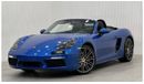 Porsche 718 Boxster Std 2017 Porsche 718 Boxster, Nov 2024 Porsche Warranty, Full Porsche Service History, GCC