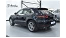 بورش ماكان EXCELLENT DEAL for our Porsche Macan S ( 2015 Model ) in Black Color GCC Specs