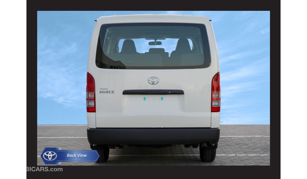 تويوتا هاياس TOYOTA HIACE 2.7L 15-STR S/R STD M/T PTR 2024  Model Year Export Only