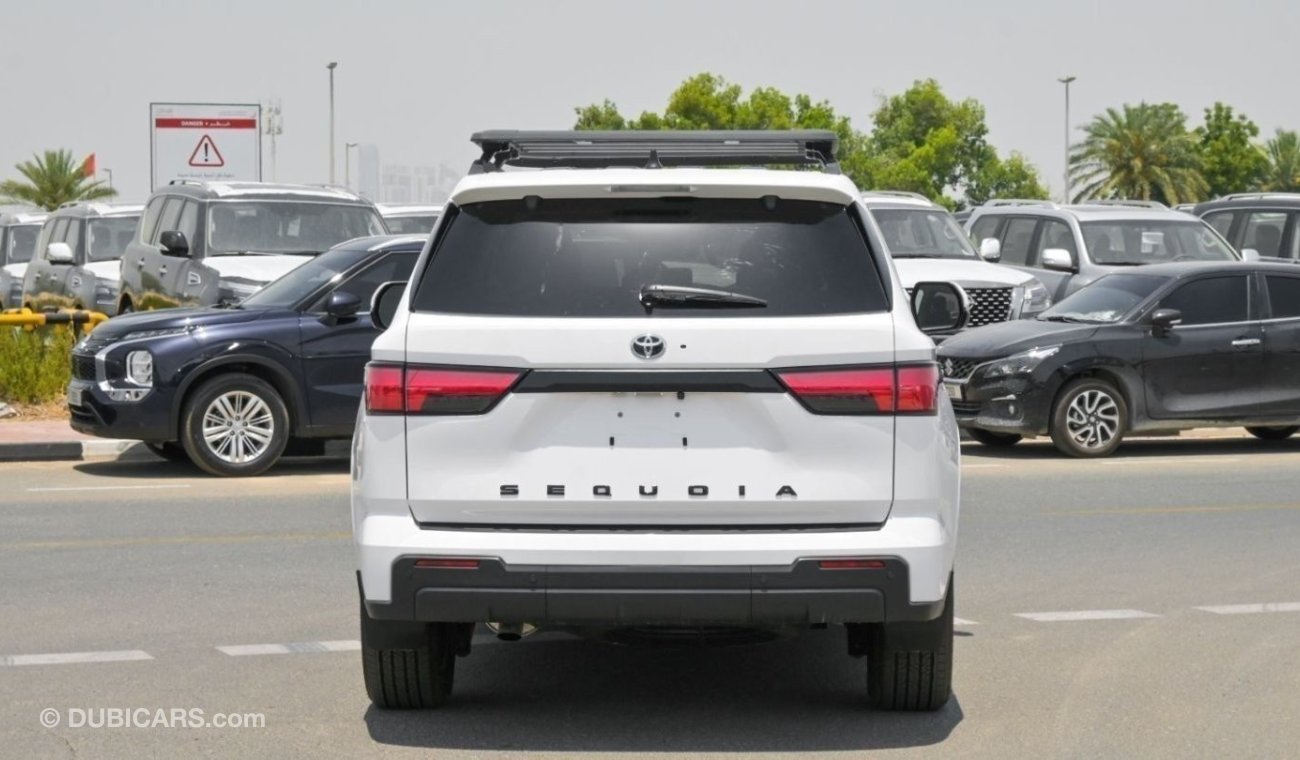 تويوتا سيكويا Brand New Toyota Sequoia SR5 SEQ35-P-23-SR5-01 3.5TT | Petrol | White/Black | 2023 | For Export