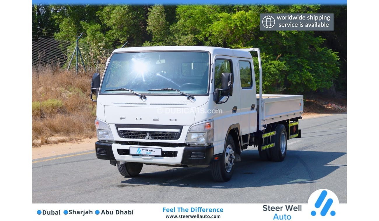 Mitsubishi Canter Fuso Dual Cabin Cargo / Diesel MT / Well Maintained / Ready to Drive / Book Now!