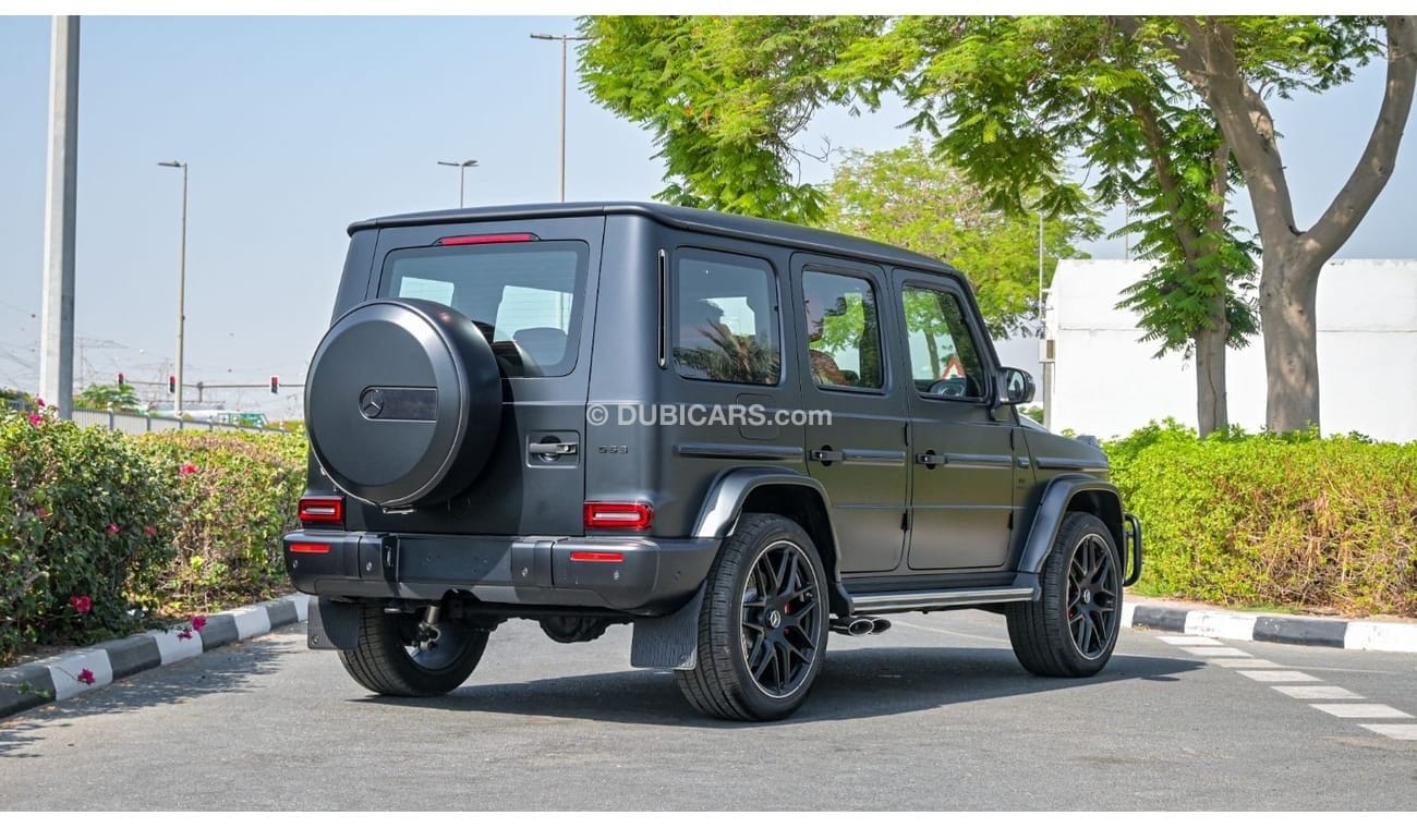 Mercedes-Benz G 63 AMG AMG Mercedes G63 Double Night Package - Designo Nachtschwarz Magno Color - Carbon Fiber - Rear S