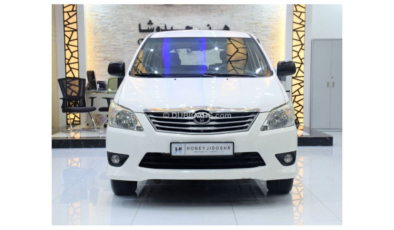 Toyota Innova EXCELLENT DEAL for our Toyota Innova ( Model 2015 ) in White Color GCC Specs