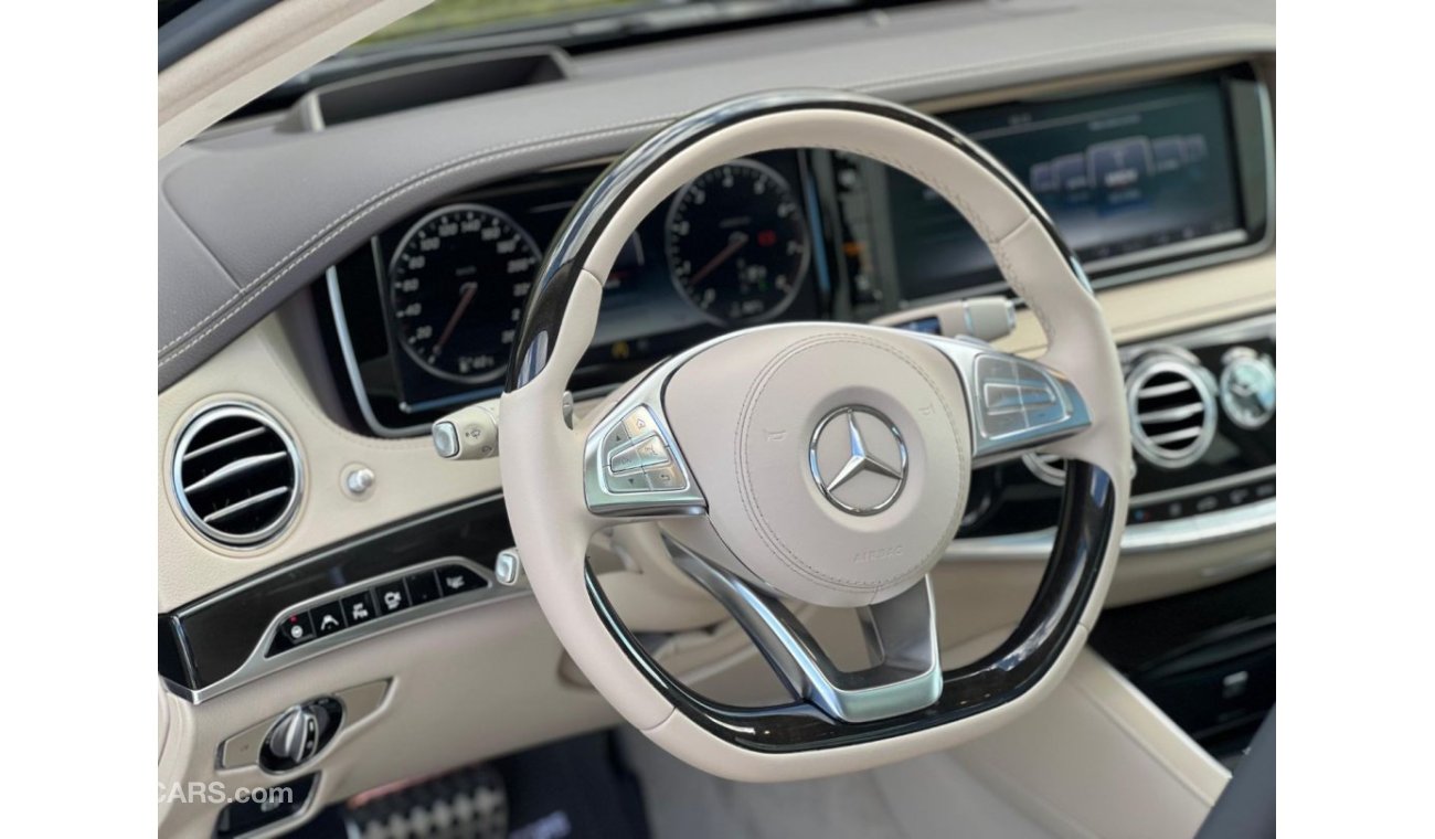 Mercedes-Benz S 400 Mercedes  S400L AMG Full option Panoramic  360 Camera Head Up-Display  GCC 2015