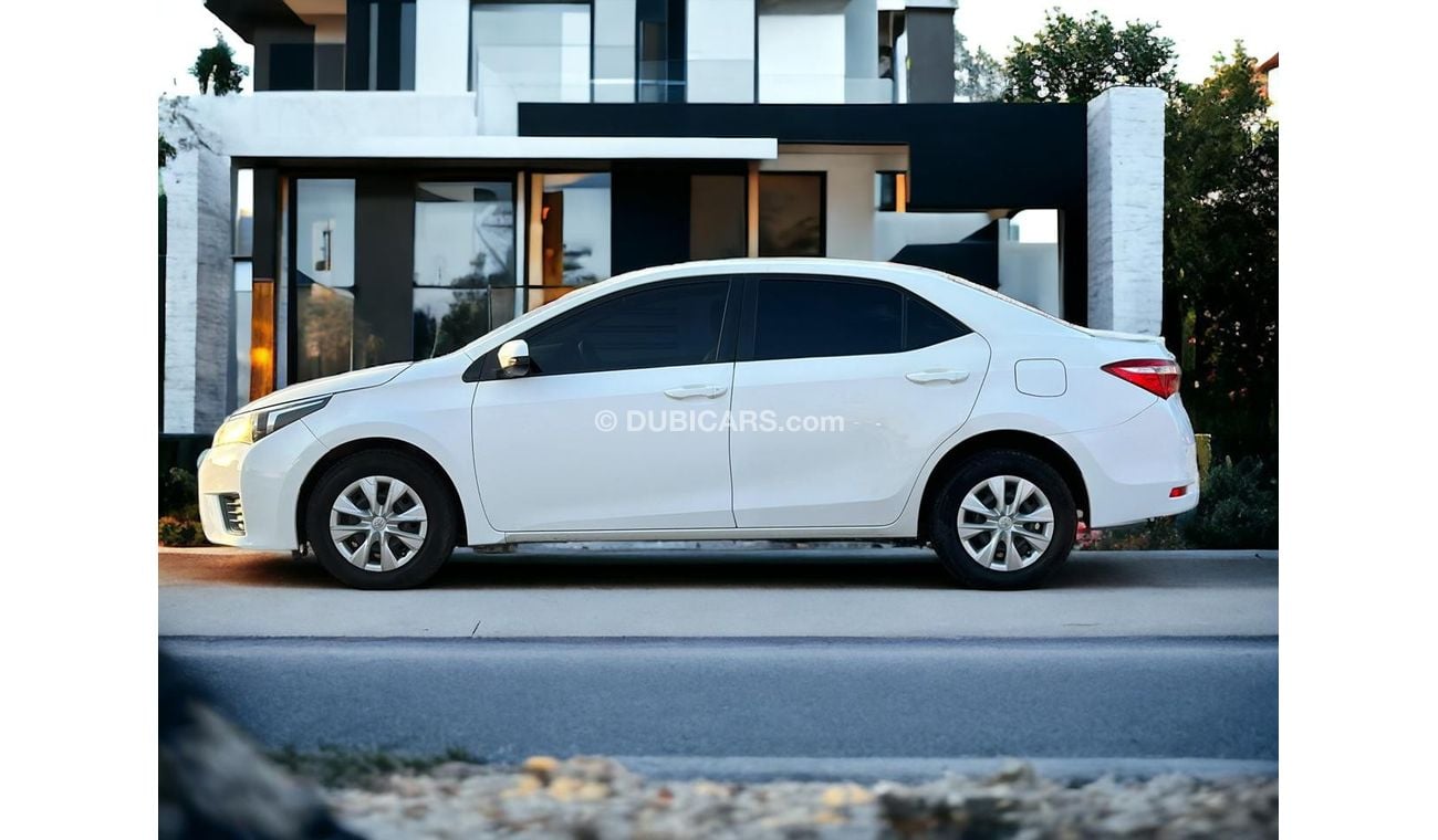 Toyota Corolla S 1.6L AED 740 PM | TOYOTA COROLLA 1.6L I4 | 2015 | GCC | WELL MAINTAINED | 0% DOWNPAYMENTAED 740 PM