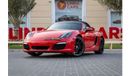 Porsche 718 Boxster Std 2.0L A/T Porsche Boxster 2015 GCC with Flexible Down-Payment.