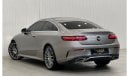 مرسيدس بنز E200 كوبيه 2021 Mercedes Benz E200 Coupe, 2026 Mercedes (Gargash) Warranty + Service Pack,