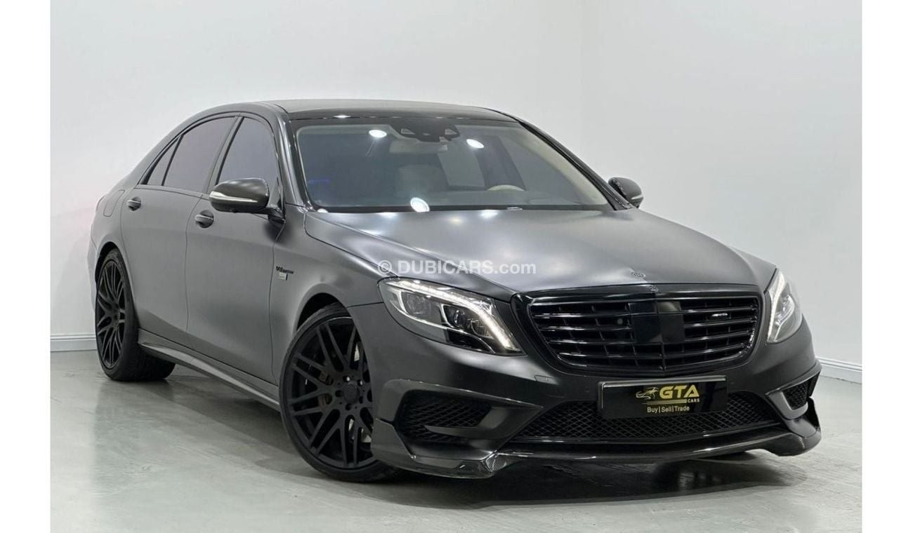 مرسيدس بنز S 63 AMG Std 5.5L 2015 Mercedes Benz S63 4MATIC Brabus Edition, 1 Of 1, Full Service History, Fully Loaded, G