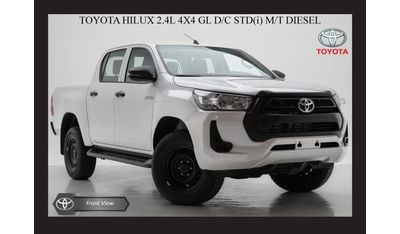 تويوتا هيلوكس DLS 2.4L TOYOTA HILUX 2.4L 4X4 GL D/C STD(i) M/T DSL 2024 Model Year Export Price