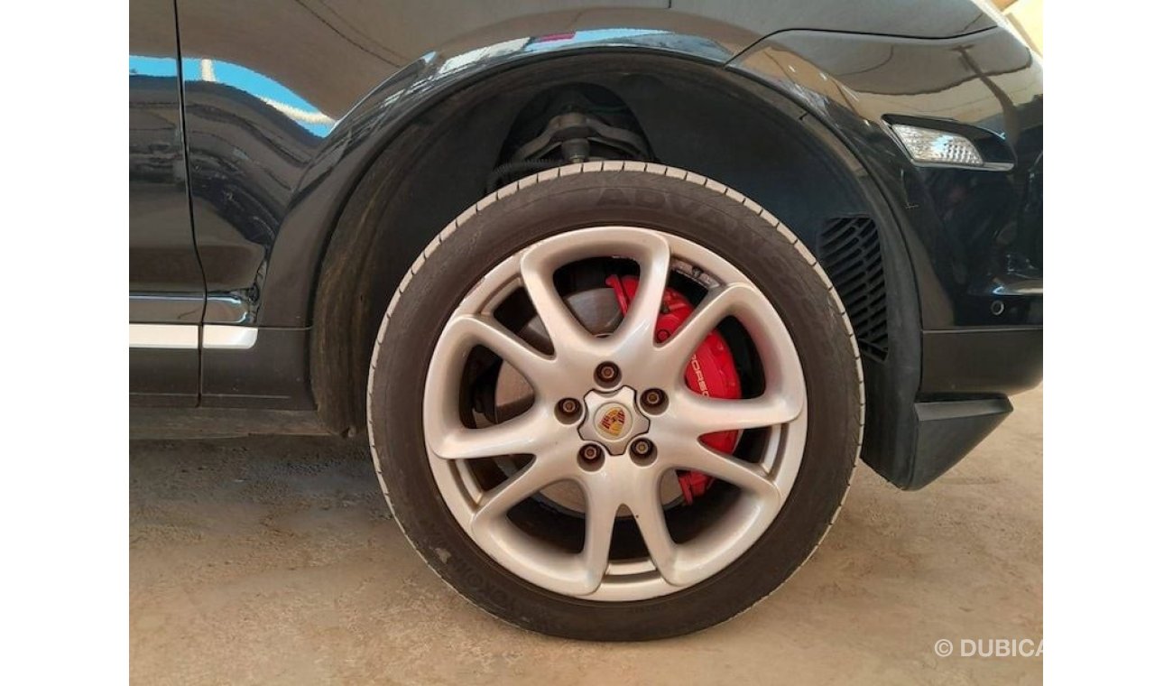 بورش كايان PORSCHE CAYENNE TURBO 4.8L 2008 WITH ELECTRIC LEATHER SEATS, T.V NAVIGATION AND MUCH MORE...