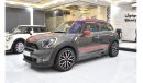 Mini John Cooper Works Countryman EXCELLENT DEAL for our Mini CountryMan John Cooper Works ( 2015 Model ) in Grey Color GCC Specs