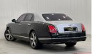 Bentley Mulsanne 2017 Bentley Mulsane Speed, June 2025 Bentley Warranty, Full Bentley Service History, Low Kms, GCC