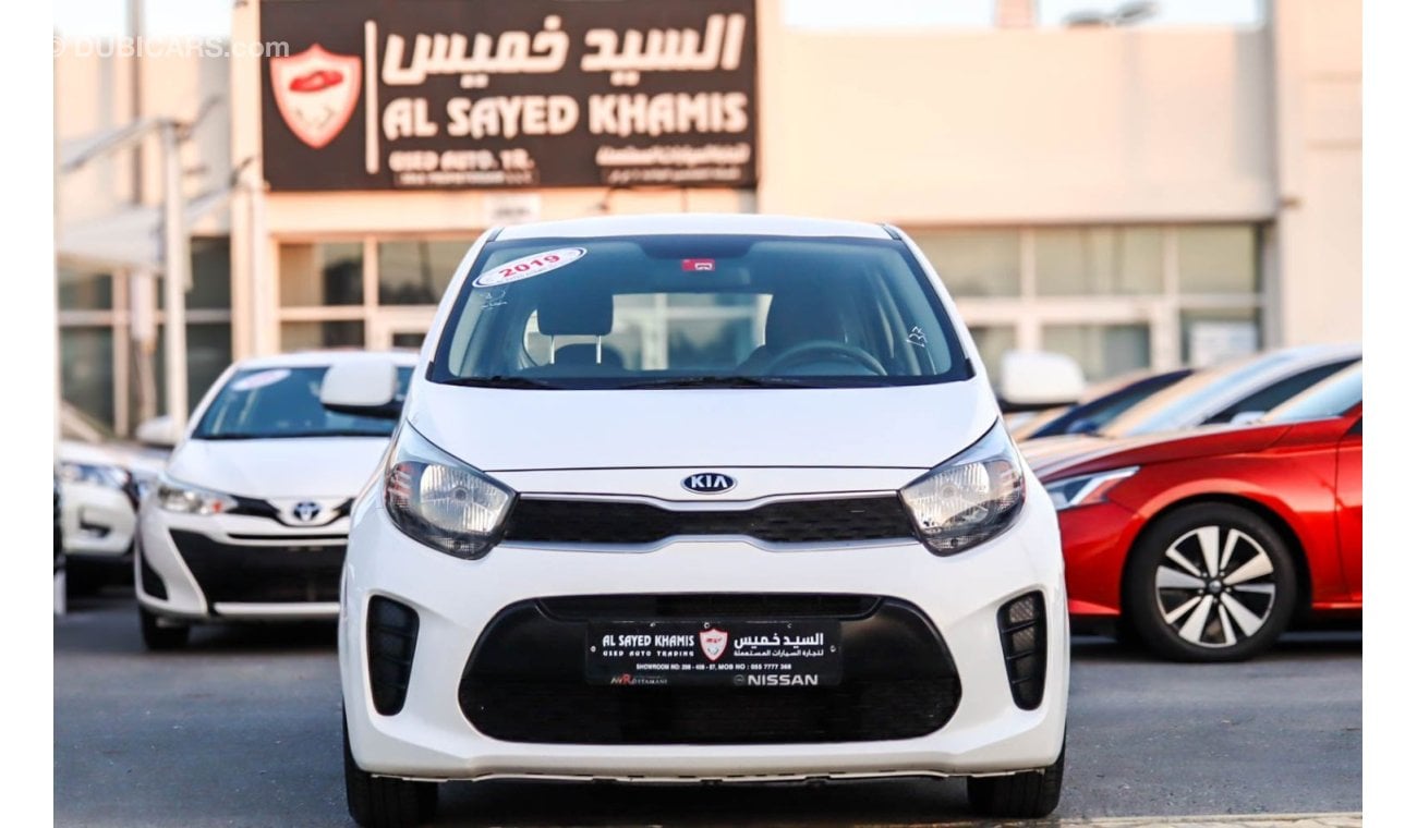 كيا بيكانتو EX 1.2L Kia Picanto 1.2L 2019 GCC accident free in excellent condition 500 P.M