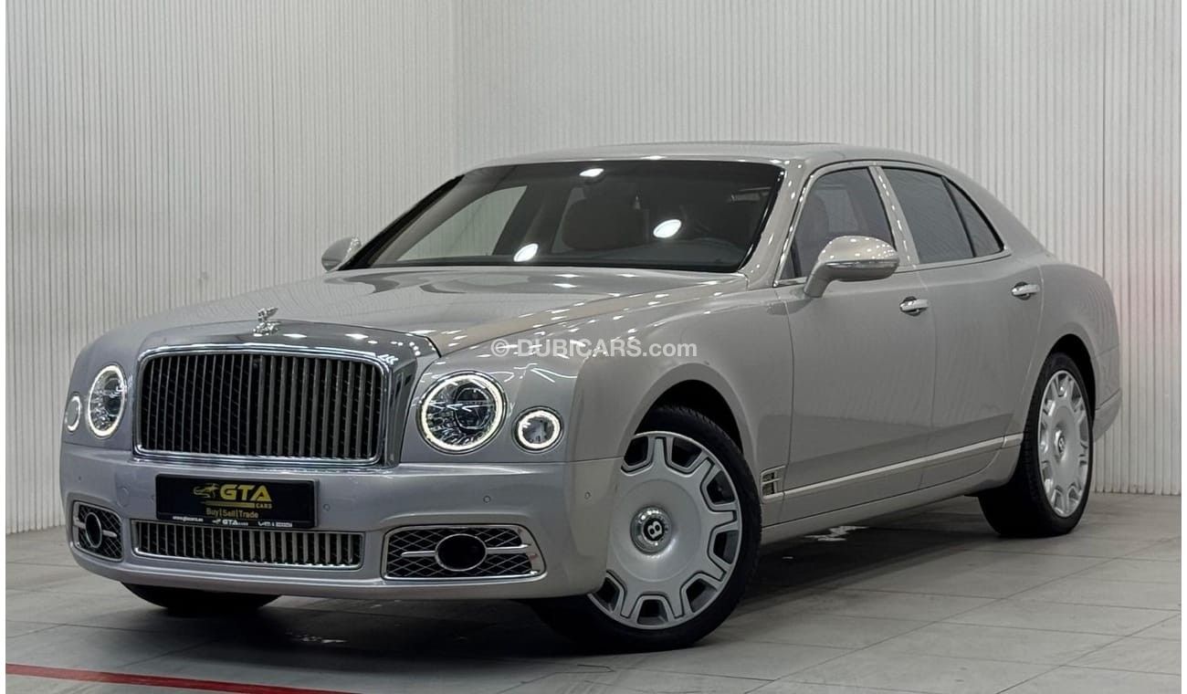 بنتلي مولسان 2017 Bentley Mulsanne V8, Warranty, Service History, Low Kms, Excellent Condition, GCC