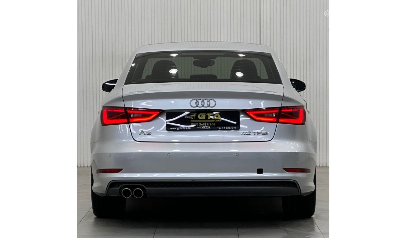 Audi A3 40 TFSI 2015 Audi A3 40TSFI S-Line, Warranty Valid Till 2025, Full Service History, GCC