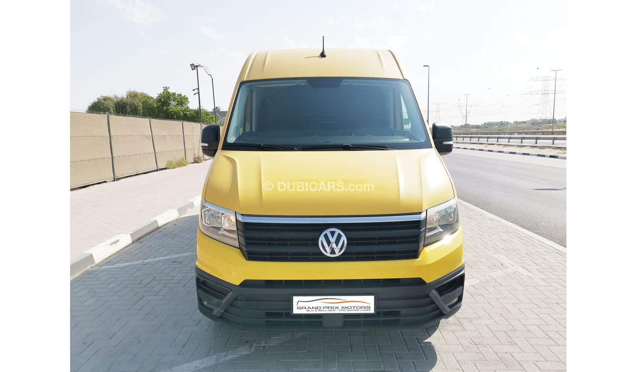 فولكس واجن كرافتر Volkswagen Crafter 2.0TDI (LWB) Manual 2019 Model GCC Specs With Full Service History In Perfect Con