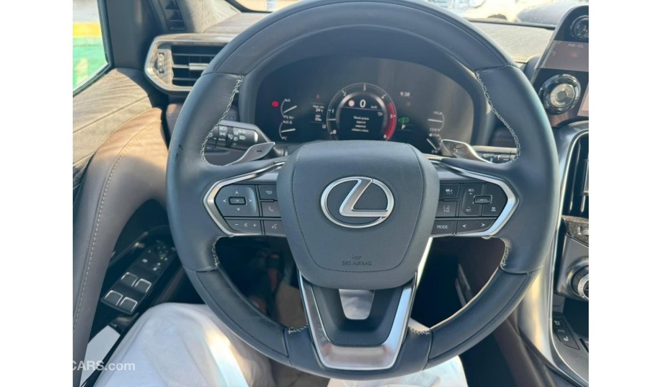 لكزس LX 500 محرك ديزل LX 500d V6 سعة 3.3 لتر مع شاحن توربيني مزدوج