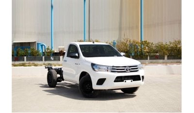 Toyota Hilux 2023 Toyota Hilux 4X2 2.7 Chassis Cab - Super White inside Black | Export Only