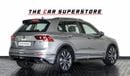 Volkswagen Tiguan R-Line 2.0L 2019-VOLKS WAGEN TIGUAN R-LINE 4MOTION-GCC-SERVICE HISTORY-WARRANTY AVAILABLE