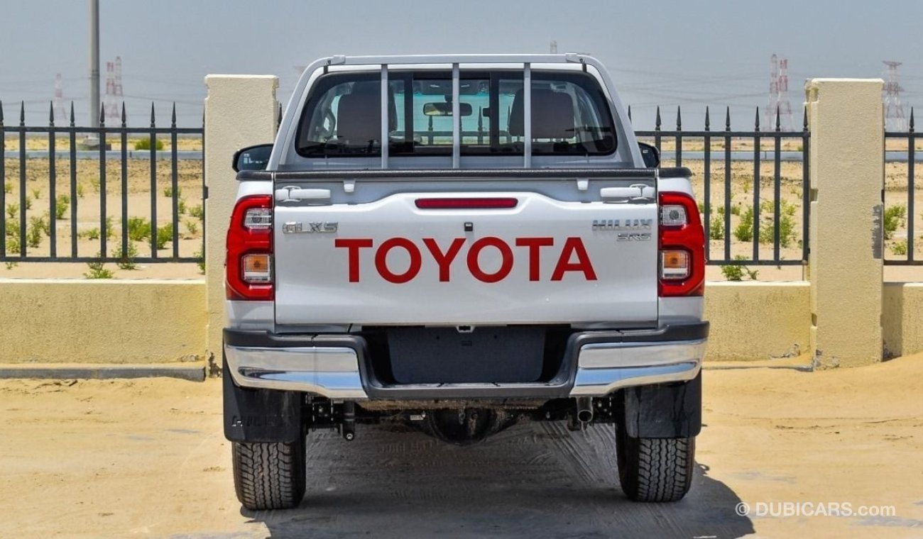 تويوتا هيلوكس 2024 Toyota Hilux Double Cab GLX-S (Full-Option with Key Start) 2.7L 4Cyl Petrol A/T 4x4 Only For Ex