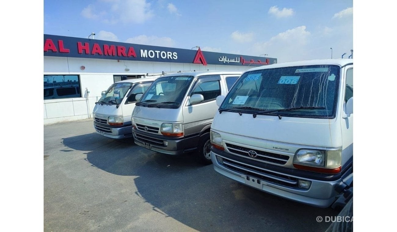 تويوتا هاياس Useds Hiace FOR EXPORT ONLY-Right hand Drive  || A/T & M/T, Diesel and Gasoline