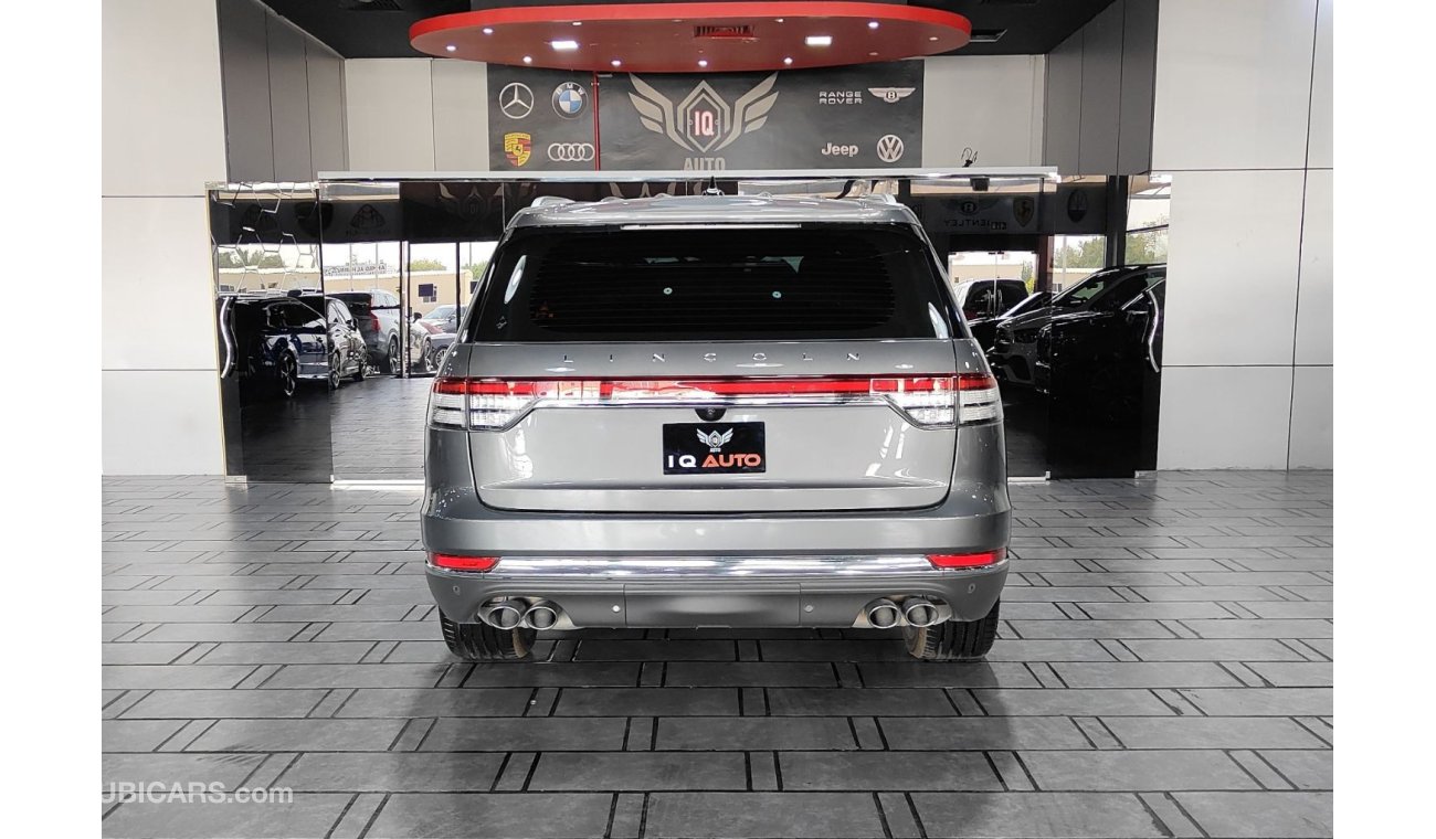 لينكولن أفياتور Reserve 3.0L AED 4,000 P.M | 2023 LINCOLN AVIATOR RESERVE II | AGENCY WARRANTY | SERVICE CONTRACT | 