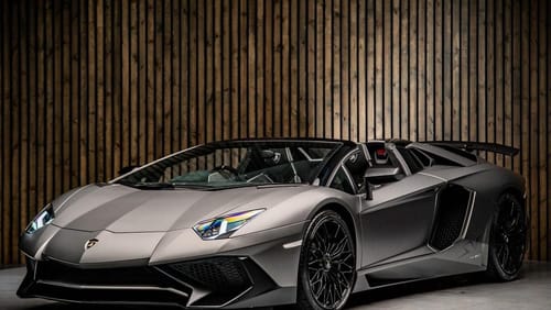 Lamborghini Aventador 6.5 V12 LP 750-4 Superveloce Roadster RIGHT HAND DRIVE