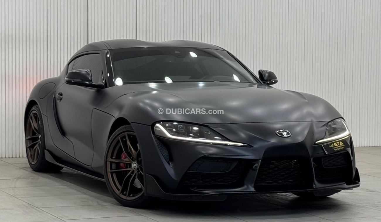 تويوتا سوبرا GR 3.0L A/T 2022 Toyota Supra GR, Al-Futtaim Agency Warranty + Service Package, Full Service History