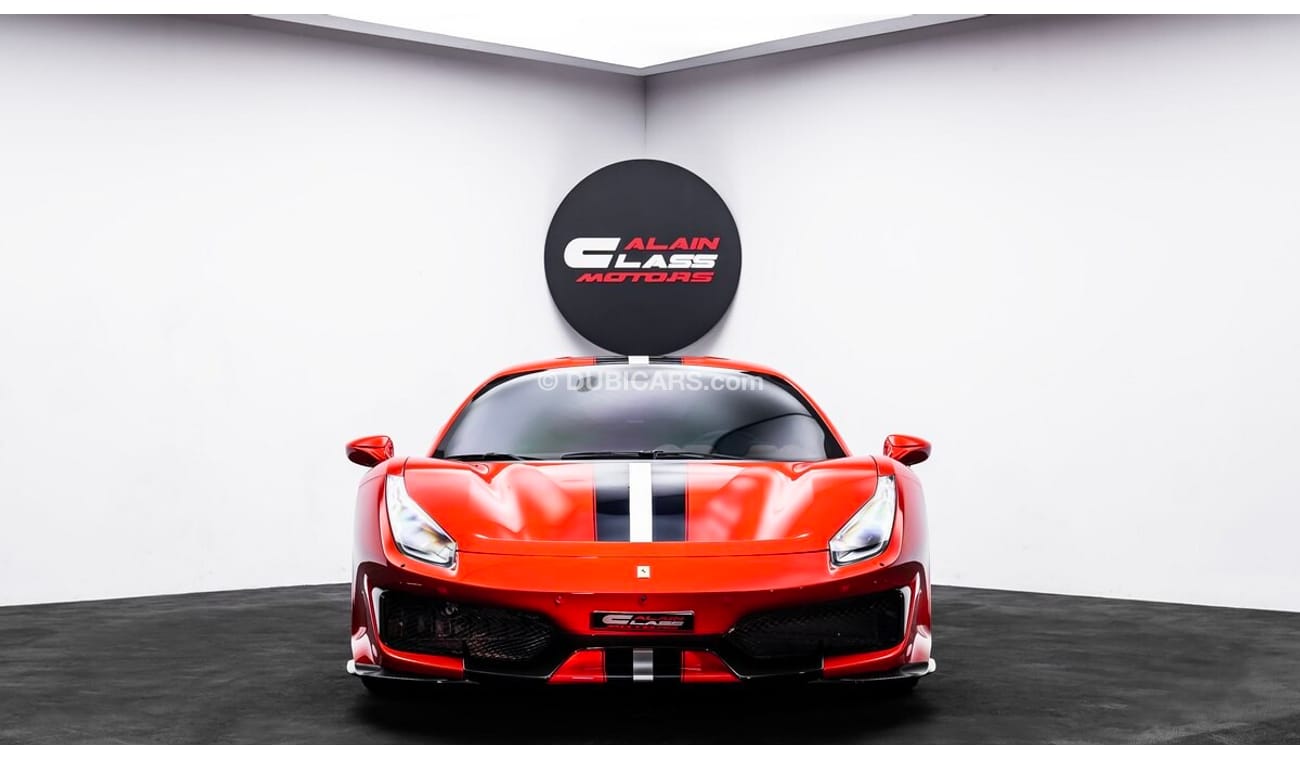 Ferrari 488 Pista 2019 - GCC - Under Warranty and Service Contract