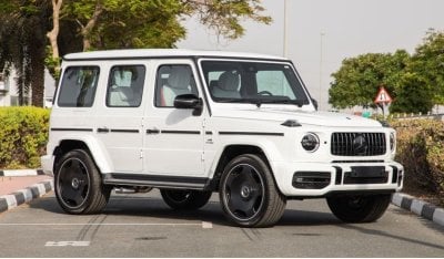 مرسيدس بنز G 63 AMG MANUFAKTUR/DBL NIGHT PACKAGE/GERMAN/2024. Local Registration +10%