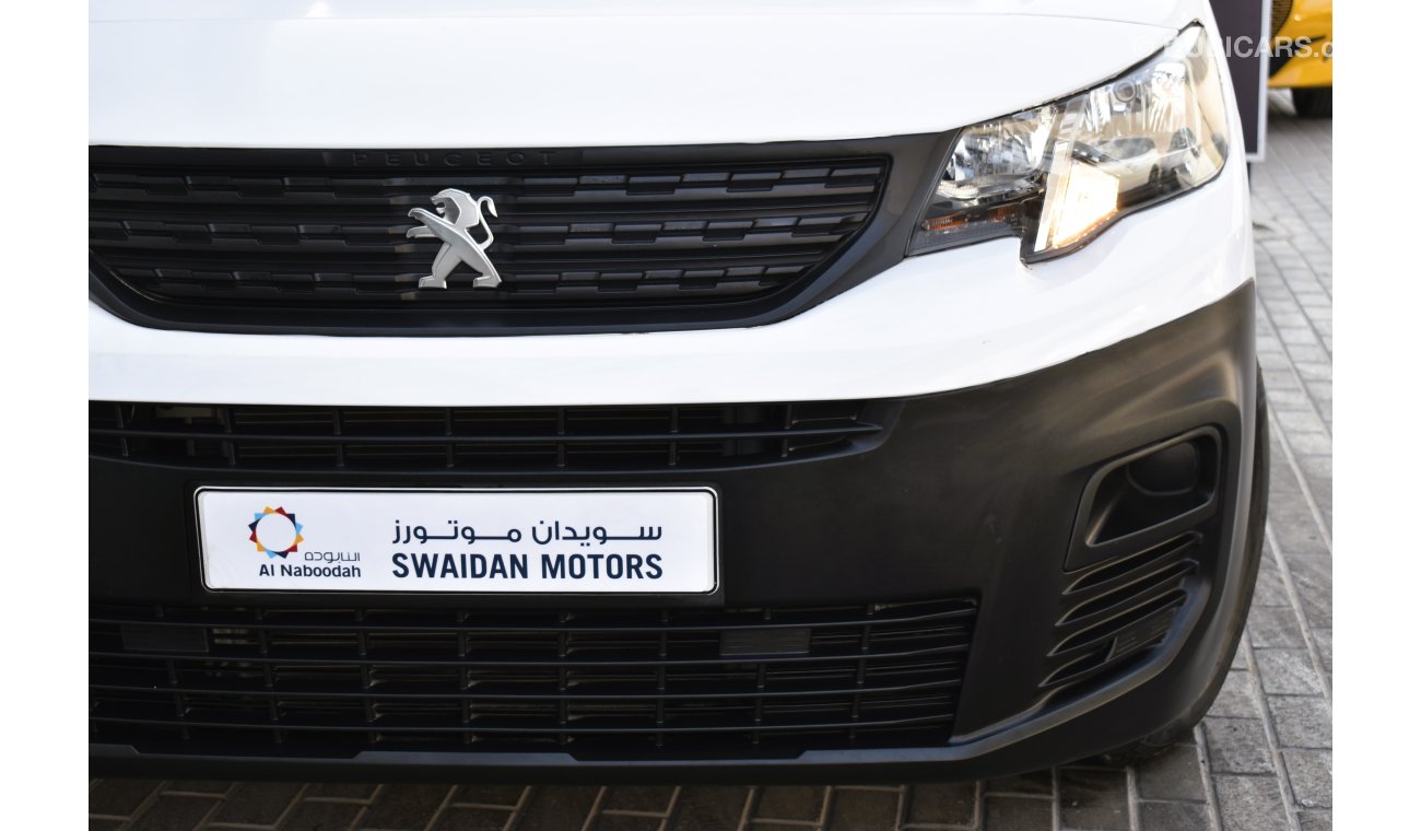 Peugeot Partner AED 1439 PM | ePARTNER VAN  FROM AN AUTHORIZED DEALER WITH MANUFACTURER WARRANTY UP TO 2027 OR 100K