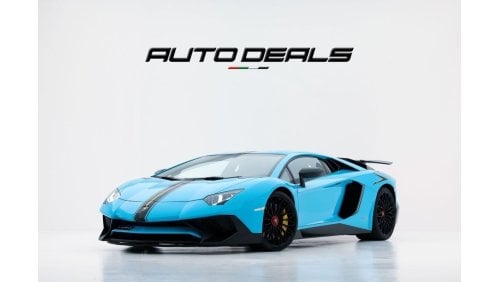Lamborghini Aventador LP750-4 SuperVeloce | GCC - Extremely Low Mileage - Well Maintained - Excellent Condition | 6.5L V12