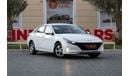 Hyundai Elantra Smart 1.6L Hyundai Elantra 2023 GCC under Agency Warranty with Flexible Down-Payment.