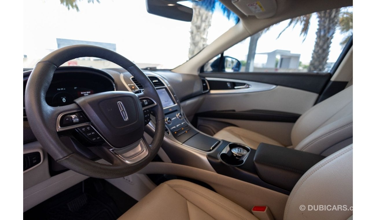 لينكولن ناوتيلوس Lincoln Nautilus 2019 GCC under Agency Warranty with Flexible Down-Payment.