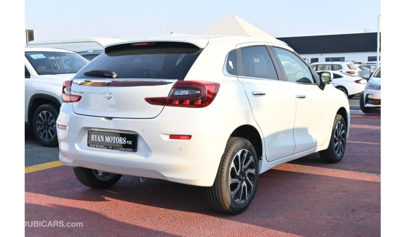 سوزوكي بالينو Suzuki Baleno GLX 1.5L Petrol, Hatchback, FWD, 5Doors, Color White, Model 2025