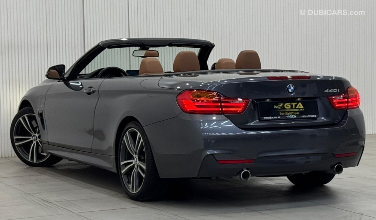 بي أم دبليو 440i M سبورت 2017 BMW 440i M-Sport Convertible, Warranty, Full Service History, GCC