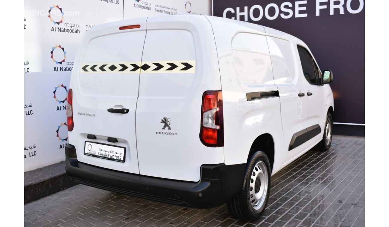 بيجو بارتنر AED 879 PM | K9 VAN 1.6L MT DIESEL 2023 GCC AGENCY WARRANTY UP TO 2028 OR 100K KM