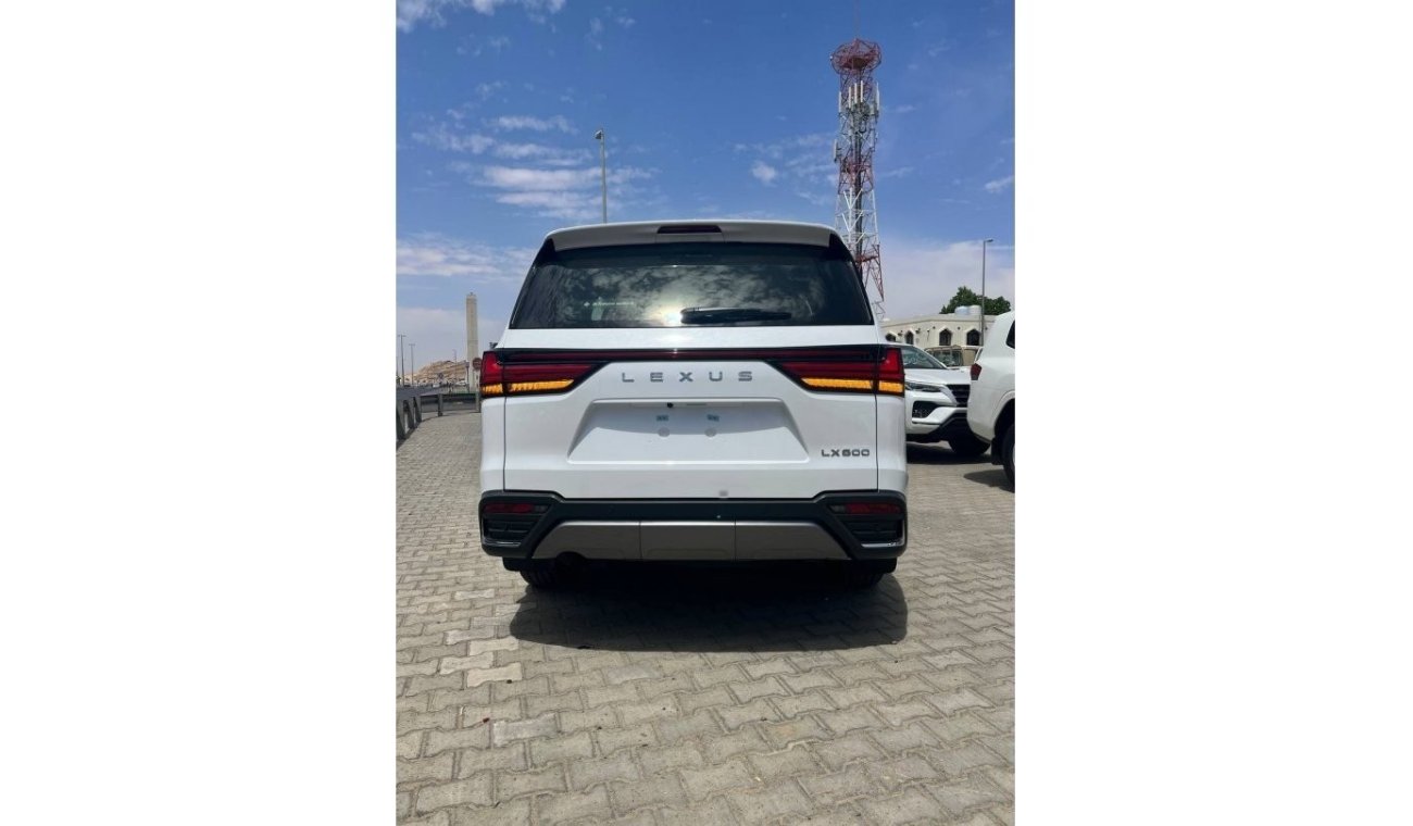 لكزس LX 600 2024 LEXUS LX 600 3.5L SUV WITHOUT SUNROOF PETROL AUTOMATIC ZERO KM